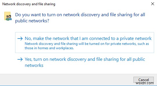 Làm thế nào để chia sẻ tệp và máy in mà không cần nhóm nhà trên Windows 10? 