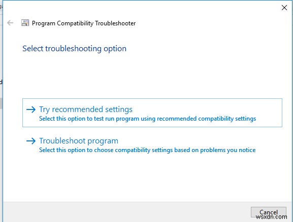 Cài đặt trình điều khiển máy in không tương thích trên Windows 10 