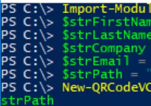 PowerShell:Tạo mã QR cho mạng Wi-Fi trong Windows 10 