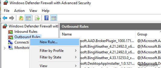 Làm cách nào để chặn một miền hoặc trang web trên Windows Defender Firewall bằng PowerShell? 