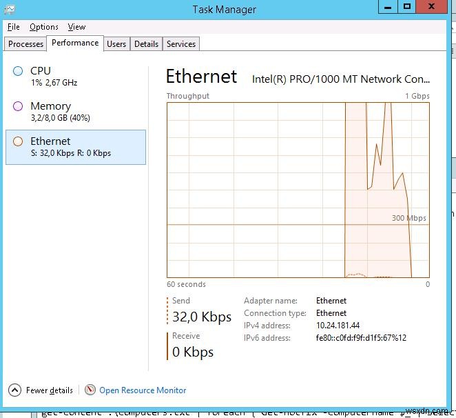 Sử dụng iPerf để kiểm tra tốc độ mạng và băng thông (Thông lượng) 