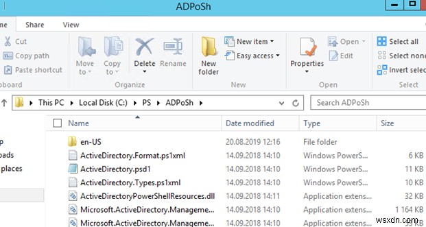 Triển khai Mô-đun Active Directory PowerShell mà không cần cài đặt RSAT 