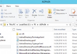 Triển khai Mô-đun Active Directory PowerShell mà không cần cài đặt RSAT 