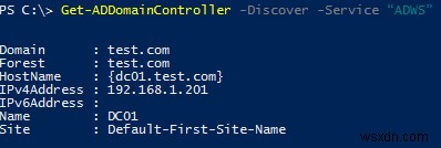 Triển khai Mô-đun Active Directory PowerShell mà không cần cài đặt RSAT 