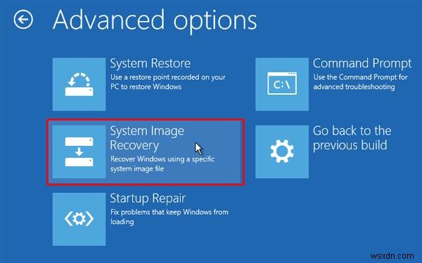 Làm thế nào để Tạo và Khôi phục Sao lưu Hình ảnh Hệ thống trên Windows 10? 