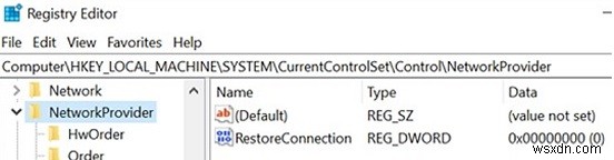 Không thể kết nối lại tất cả ổ đĩa mạng được ánh xạ trên Windows 10 