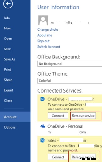 Lỗi Office 365/2019/2016:Một tài khoản khác từ tổ chức của bạn đã được đăng nhập trên máy tính 