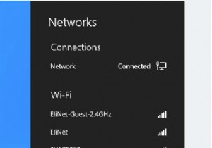 Lọc các mạng WiFi khả dụng trong Windows 8 
