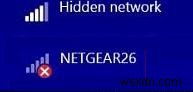 Lọc các mạng WiFi khả dụng trong Windows 8 