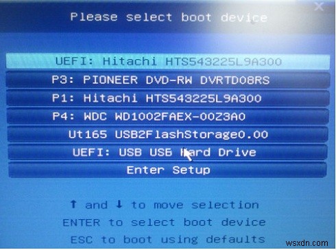 Cách tạo ổ đĩa flash USB có khả năng khởi động UEFI để cài đặt Windows 8 / Server 2012 