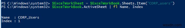 Đọc và ghi dữ liệu vào tệp Excel với PowerShell 