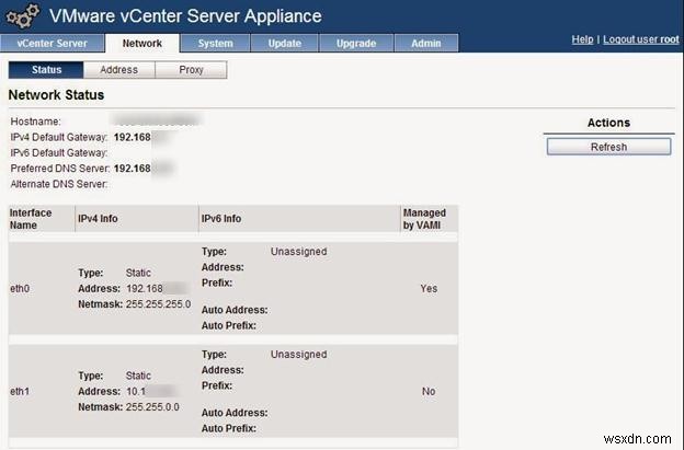 Cách thêm NIC thứ hai vào Công cụ máy chủ vCenter (VCSA) 