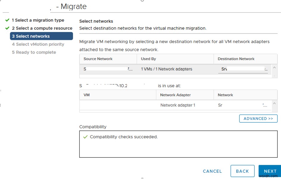 Câu hỏi thường gặp:Di chuyển trực tiếp máy ảo với VMWare vMotion 