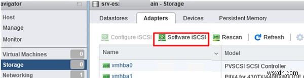 Cấu hình kho dữ liệu iSCSI (LUN) trên VMware ESXi 