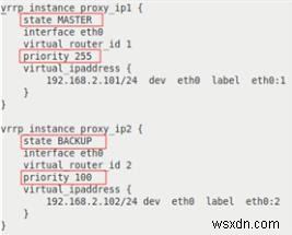 Keepalived:Định cấu hình Tính khả dụng cao với Chuyển đổi dự phòng IP trên CentOS / RHEL 