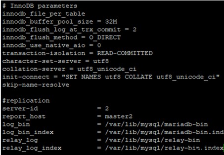 Làm thế nào để cấu hình MariaDB Master-Master / Slave Replication? 