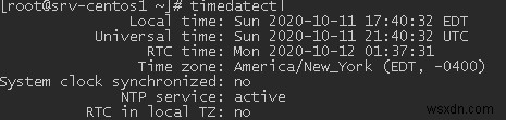 CentOS:Cách đặt Đồng bộ ngày, giờ, TimeZone và NTP 