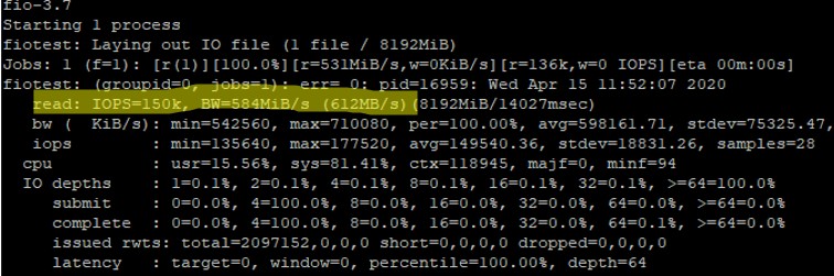 Làm thế nào để Kiểm tra Hiệu suất Ổ đĩa (IOPS và Độ trễ) trong Linux? 