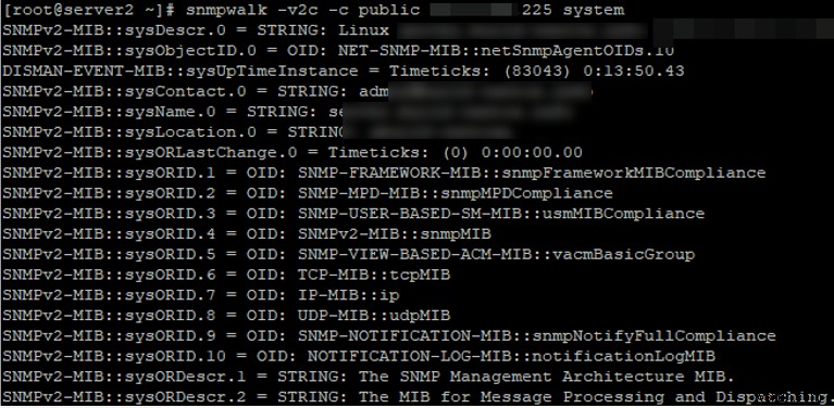 Cài đặt và cấu hình SNMP trên RHEL / CentOS / Fedor 