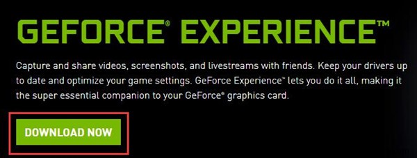 Đã sửa lỗi:Mã lỗi GeForce Experience 0x0003 trên Windows 10, 8, 7 