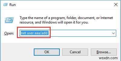 Windows 10 không thể thêm người dùng mới vào PC này 