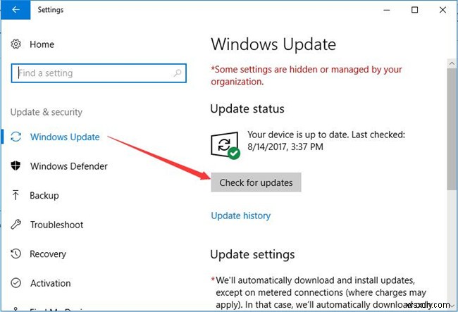 Sửa lỗi Windows Defender không bật trên Windows 10 