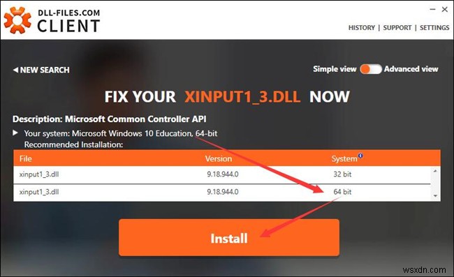 Sửa lỗi Xinput1_3.dll bị thiếu hoặc không tìm thấy trong Windows 10 