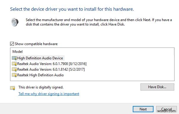 Đã sửa lỗi:Trình điều khiển giải mã âm thanh độ nét cao IDT không hoạt động Windows 10, 8, 7 