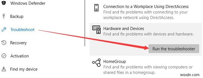 Đã sửa lỗi:Trung tâm bàn phím và chuột Microsoft Không phát hiện thiết bị hỗ trợ 