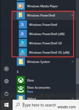 Cách khắc phục sự cố Windows PowerShell bị thiếu từ Start Menu trên Windows 10 