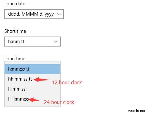 Cách thay đổi thời gian trên Windows 10 
