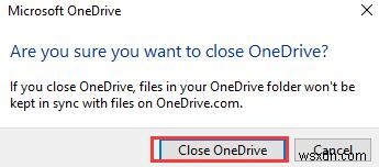 Cách khắc phục OneDrive không đồng bộ hóa trên Windows 10 