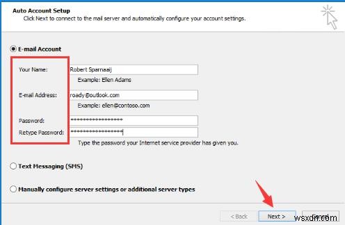 Đã sửa lỗi:Outlook không thể đăng nhập, xác minh bạn được kết nối với mạng 