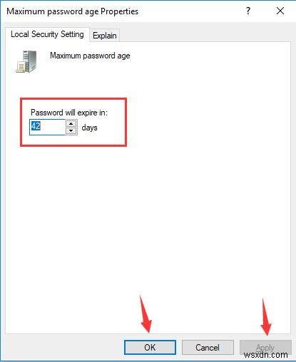 Cách tắt lời nhắc hết hạn mật khẩu trên Windows 10 