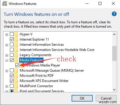 Cách gỡ cài đặt và cài đặt lại Windows Media Player trên Windows 10 
