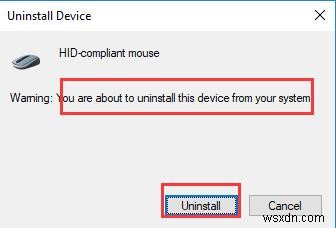 Sửa lỗi chuột không hoạt động trên Windows 10 