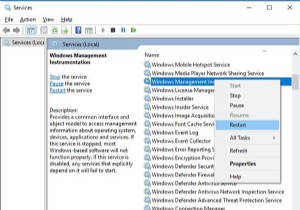 Khắc phục sự cố sử dụng CPU cao của máy chủ nhà cung cấp WMI trên Windows 10 