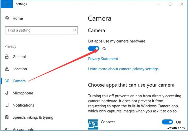 Đã giải quyết:Chúng tôi không thể tìm thấy máy ảnh của bạn trên Windows 10 