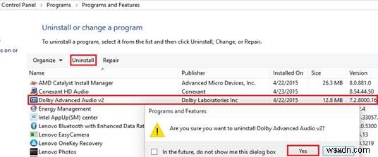 Đã giải quyết:Không thể khởi động trình điều khiển âm thanh Dolby trên Windows 10 