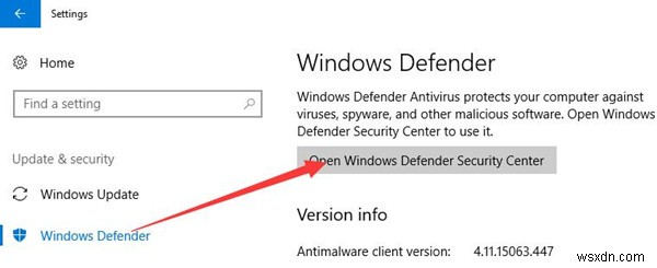 Đã sửa lỗi:Bộ bảo vệ Windows sẽ không quét trên Windows 10 