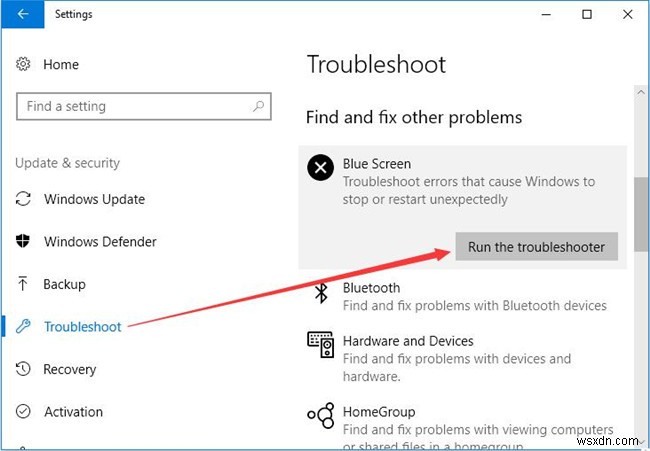 Sửa lỗi MACHINE CHECK EXCEPTION BSOD trên Windows 10 
