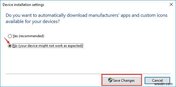 Sửa lỗi nguồn nội bộ BSOD trên Windows 10 
