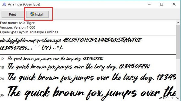 Làm thế nào để tải xuống phông chữ trên FontSpace trên Windows và Mac? 