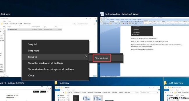 Cách mở, tắt và bật chế độ xem tác vụ trên Windows 10 