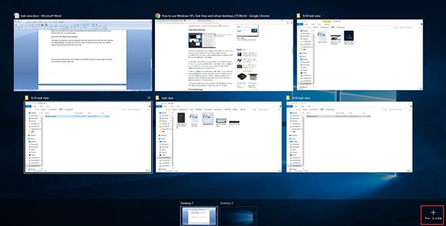 Cách mở, tắt và bật chế độ xem tác vụ trên Windows 10 