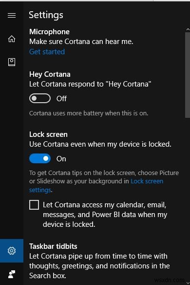 Cách thiết lập Cortana trên Windows 10 