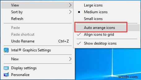 Cách thay đổi biểu tượng màn hình từ trái sang phải trên Windows 10 