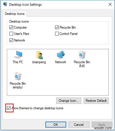 Cách thay đổi biểu tượng màn hình từ trái sang phải trên Windows 10 