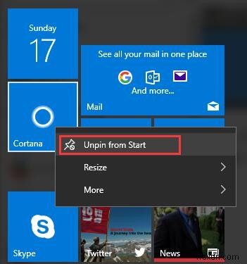 Cách tùy chỉnh Start Menu trên Windows 10 