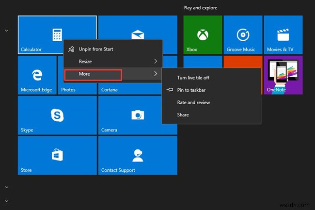 Cách tùy chỉnh Start Menu trên Windows 10 